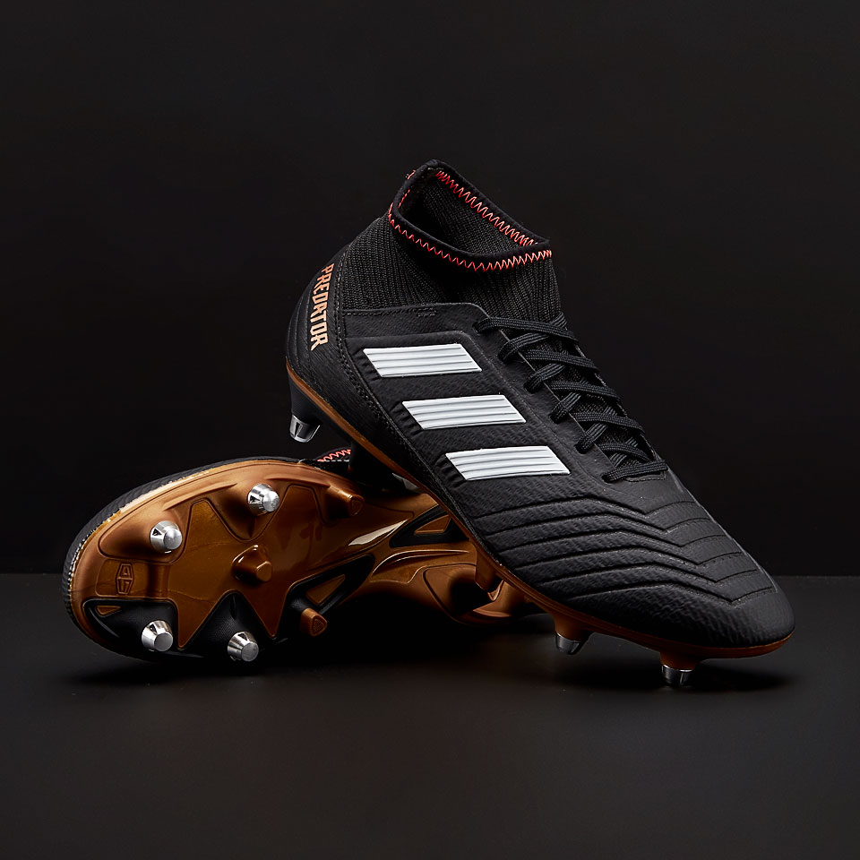 Frugal confirmar Pickering adidas Predator 18.3 SG - Mens Boots - Firm Ground - AH2316 - Core  Black/White/Solar Red | Pro:Direct Soccer