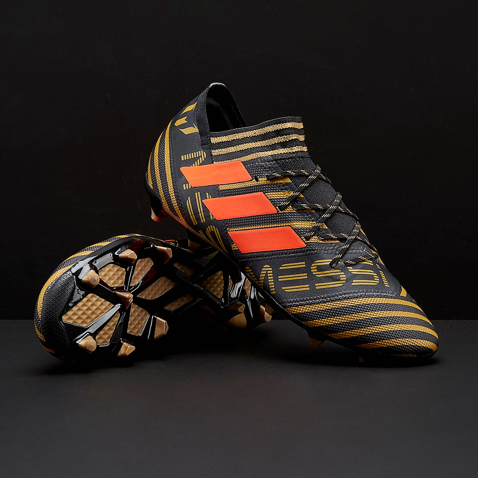 Abuelo archivo paralelo Botas de fútbol - adidas Nemeziz Messi 17.2 FG - Negro/Rojo/Dorado - CP9030  | Pro:Direct Soccer