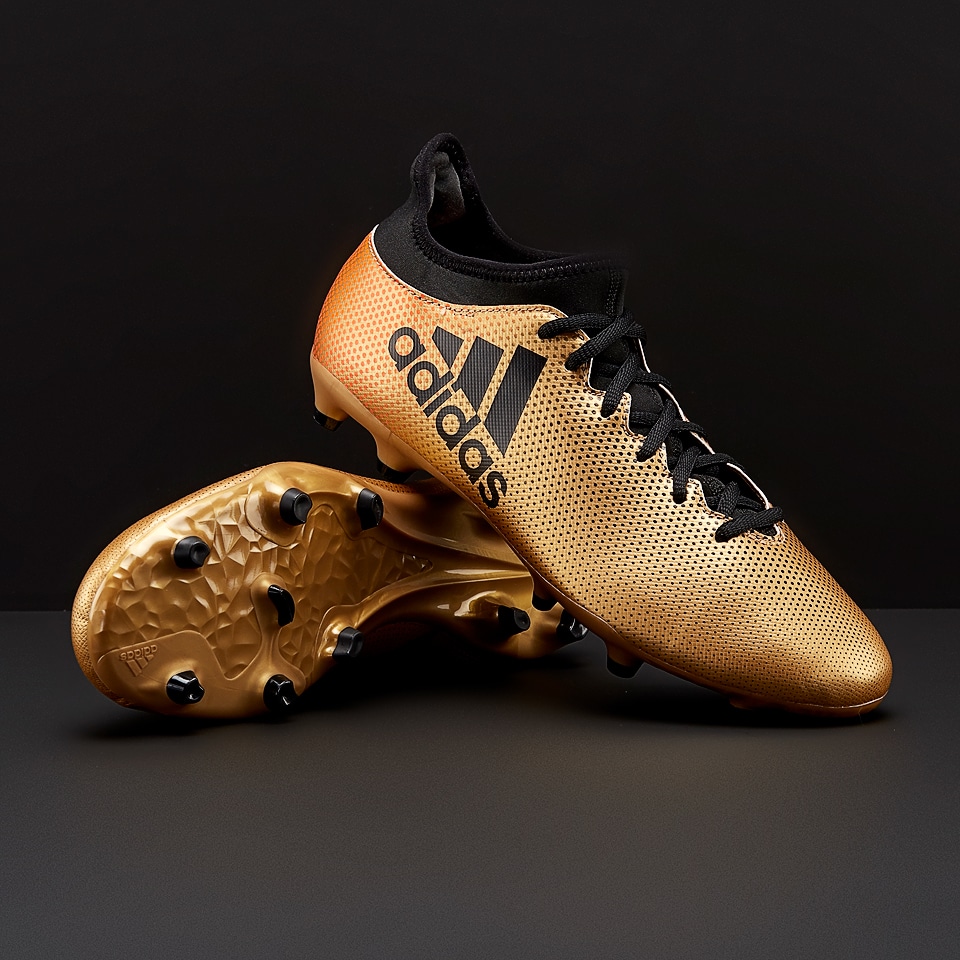 Convencional amante Madurar Botas de fútbol - adidas X 17.3 FG - Dorado/Negro/Rojo - CP9190 |  Pro:Direct Soccer