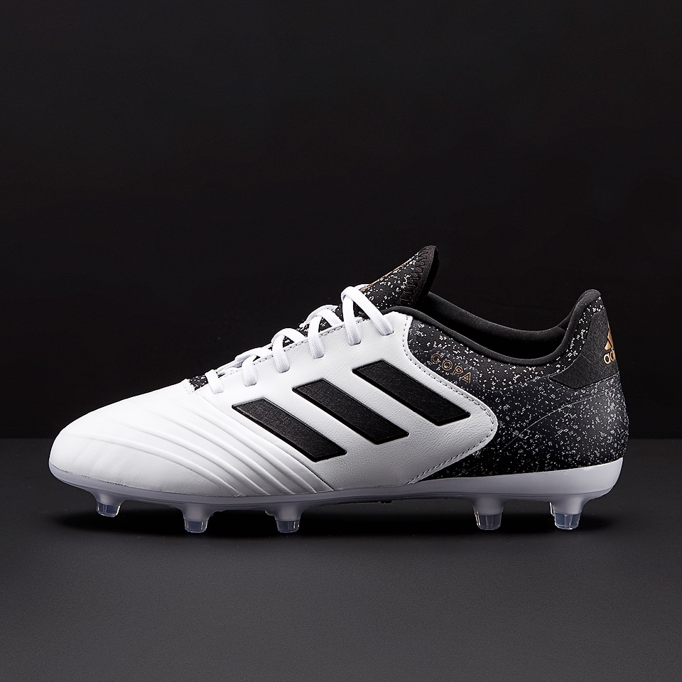Characterize shy Existence adidas Copa 18.2 FG - Mens Boots - Firm Ground - BB6357 - White/Core  Black/Tactile Gold Metallic 