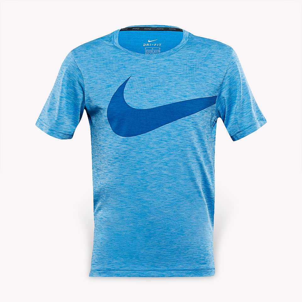 Ropa para niños - Camisetas - Camiseta Nike Breathe Training para niños - Azul Claro/Azul Tiza - | Pro:Direct Soccer