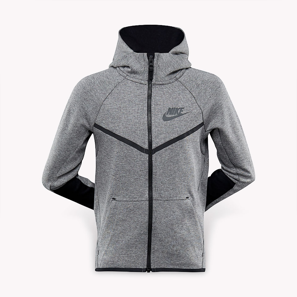 Maak leven Haat Miles Nike Boys Sportswear Tech Fleece Windrunner Hoodie - Carbon  Heather/Black/Anthracite - 856191-091 | Pro:Direct Running