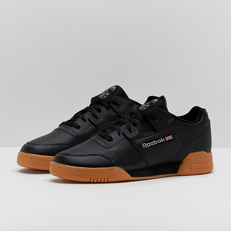 Mens Shoes - Reebok Workout Plus - Black - Carbon - CN2127