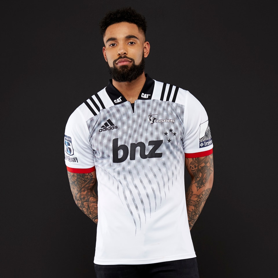 adidas Crusaders 2018 Alternate Replica Shirt - White/Black