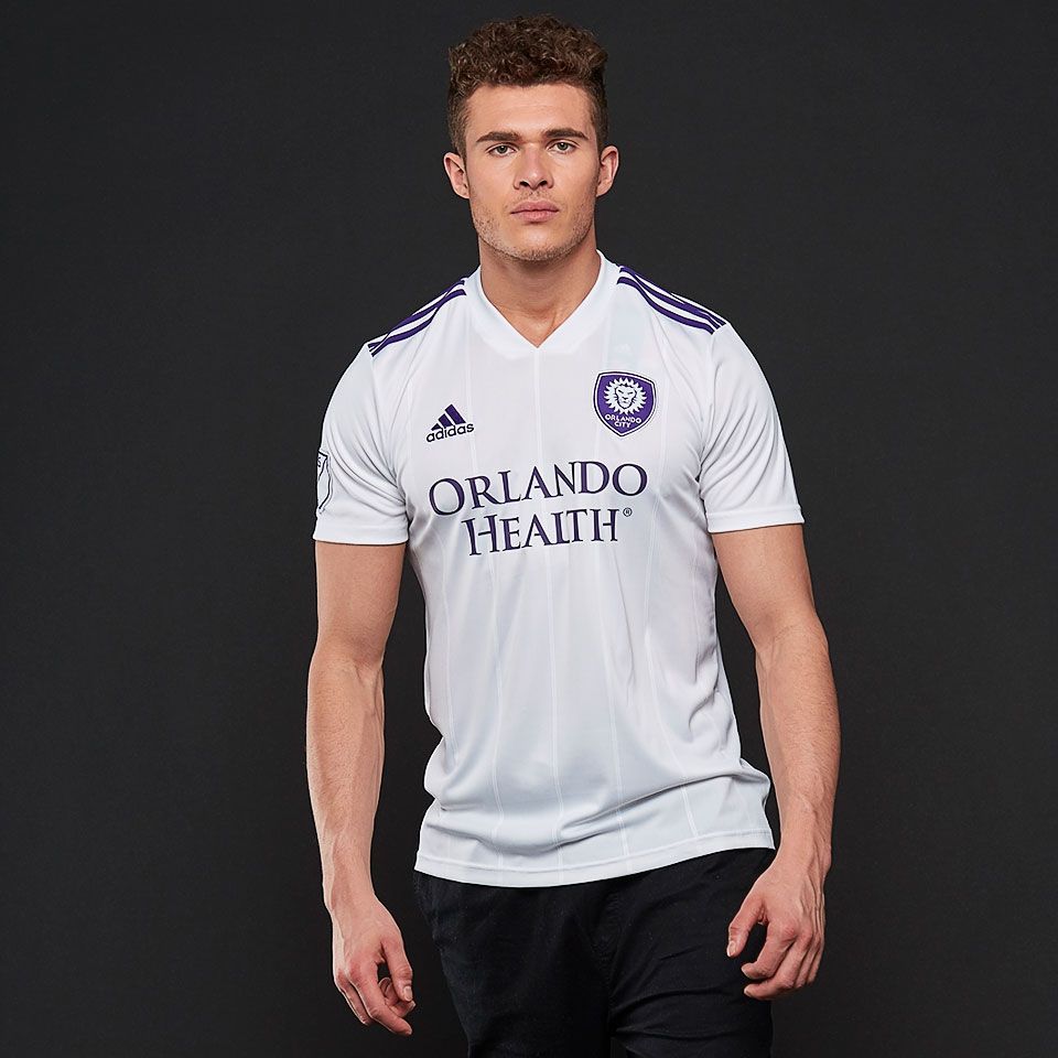 adidas Orlando City SS Away Jersey 18/19 White/Purple