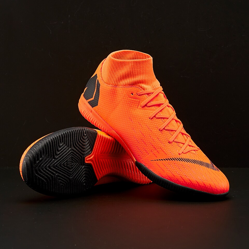 de fútbol - sala, indoor - Nike Mercurial VI Academy IC - Naranja/Negro/Naranja/Amarillo Volt - | Pro:Direct Soccer