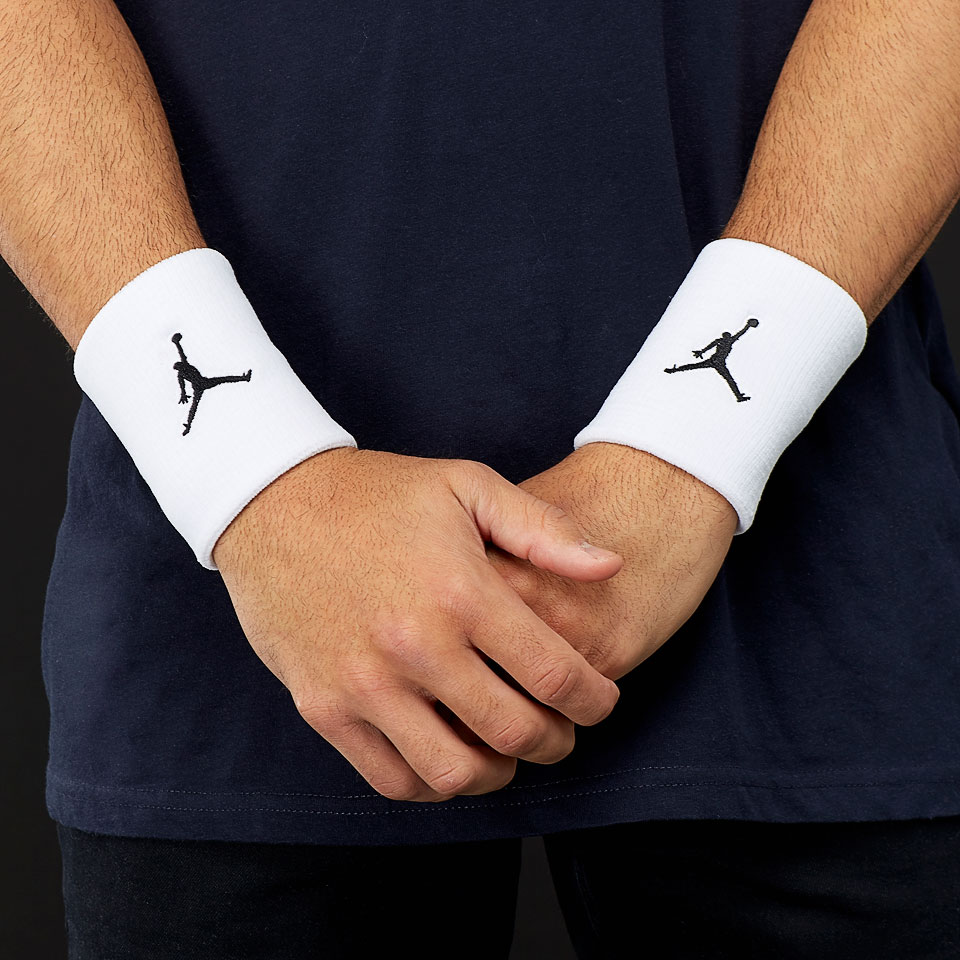 Agree with Profession Labor Accessories - Jordan Jumpman Wristbands - White - Wristbands | Pro:Direct  Basketball