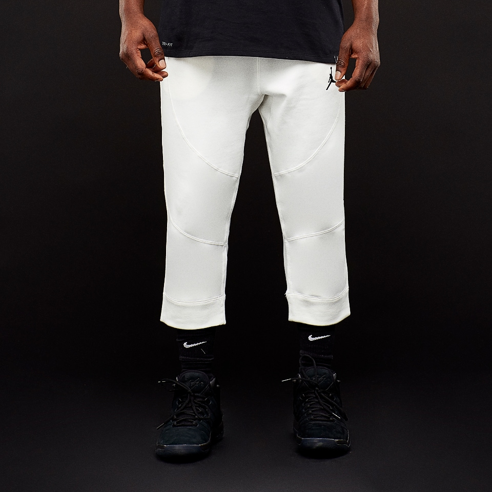 Jordan Sportswear Wings Fleece 3/4 Pant Summit White Mens