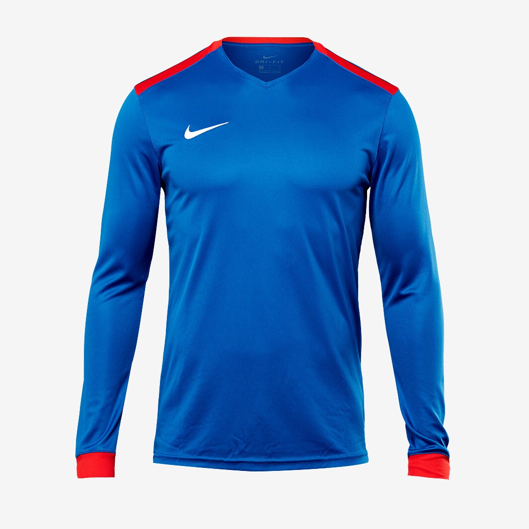 Es mas que seda Goteo Equipaciones para clubs de fútbol - Camisetas - Camiseta Nike Park Derby II  manga larga - Azul/Rojo - 894322-463 | Pro:Direct Soccer