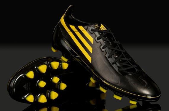 inrichting verzending Bevriezen adidas Football Boots - F50 - adiZero - TRAXION - Artificial Grass - Black  / Sun 