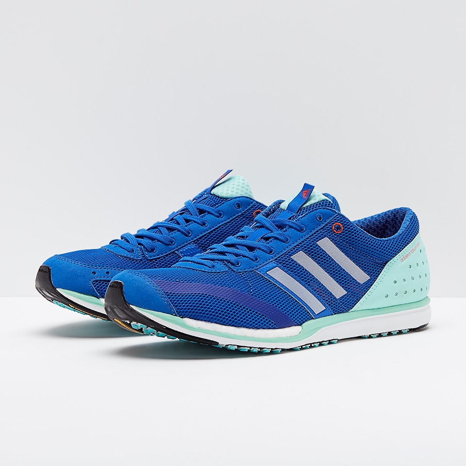 Adidas Adizero Takumi Sen - Blue/Silver/Easy Green - Mens Shoes ...