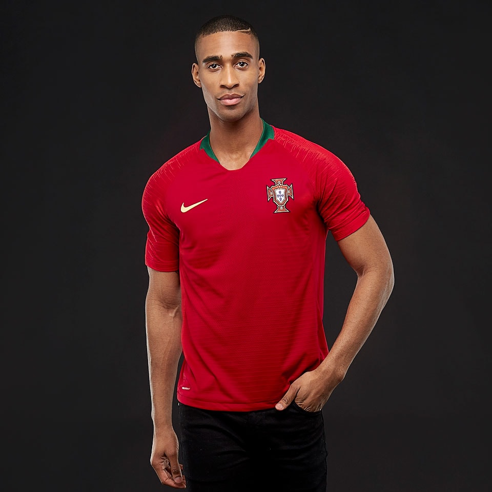 medio Contratar excursionismo Nike Portugal 2018 Vapor Match Home SS Jersey - Gym Red - Mens Replica -  Jerseys 
