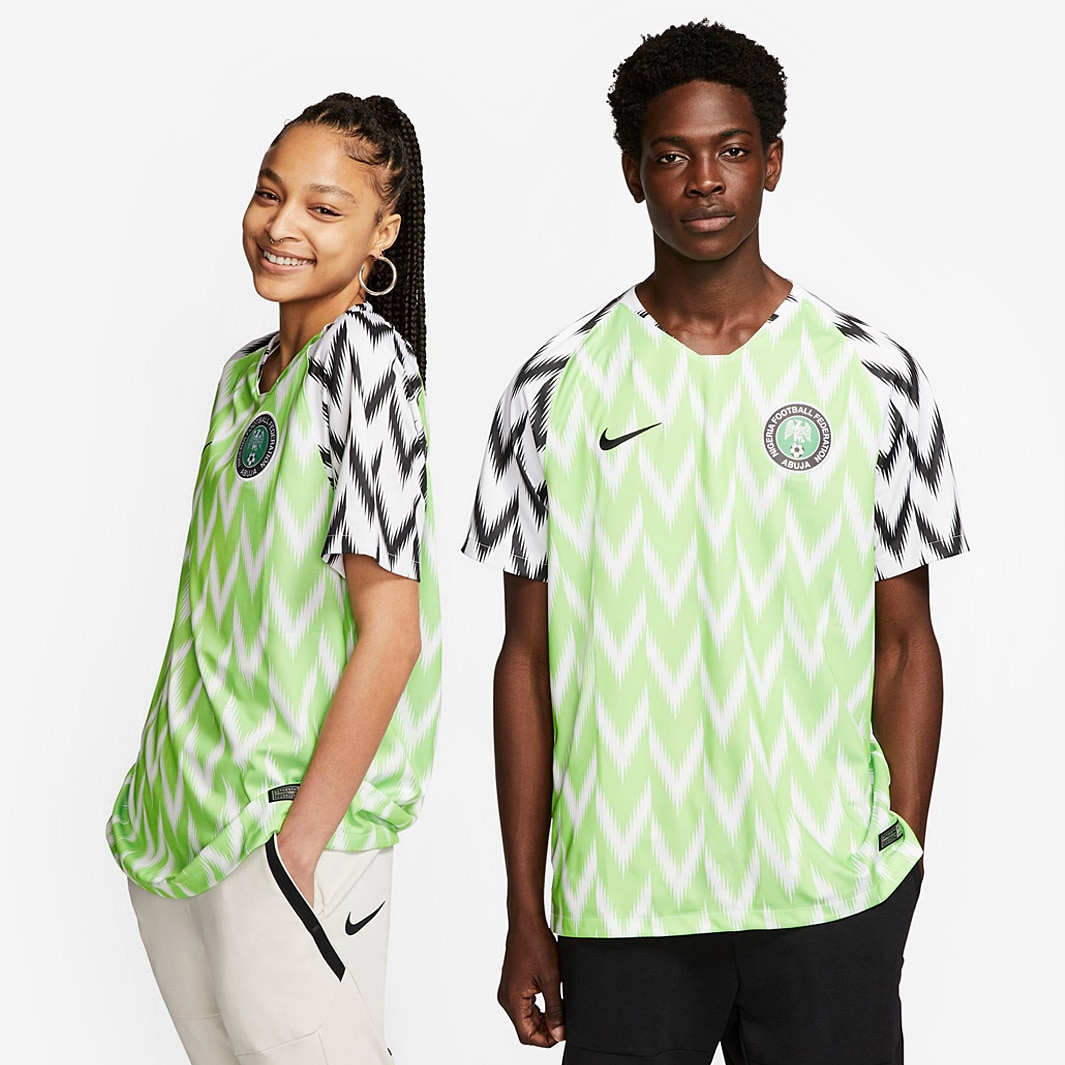 pimienta Salvación Goteo Ropa oficial de equipos - Camisetas de fútbol - Camiseta Nike Nigeria 2018  Stadium primera equipación manga corta - Verde - 893886-100 | Pro:Direct  Soccer