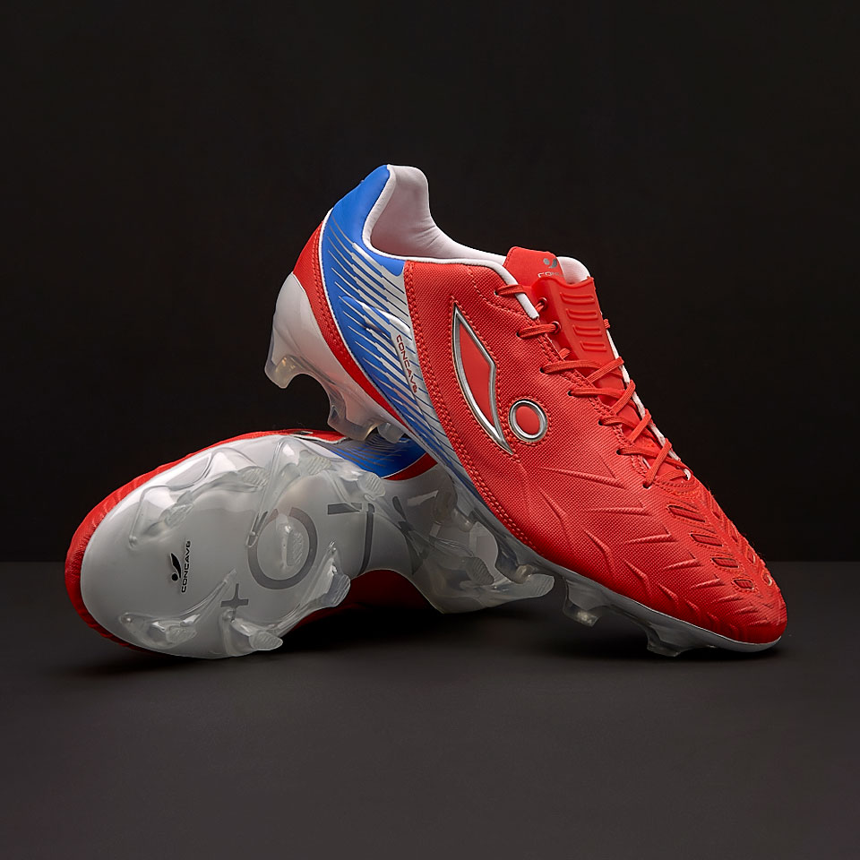 Scarpe Uomo - Concave Halo+ MF FG - Terreni Compatti - Rosso/Bianco/Blu -  HAPMFGBLURED185 | Pro:Direct Soccer