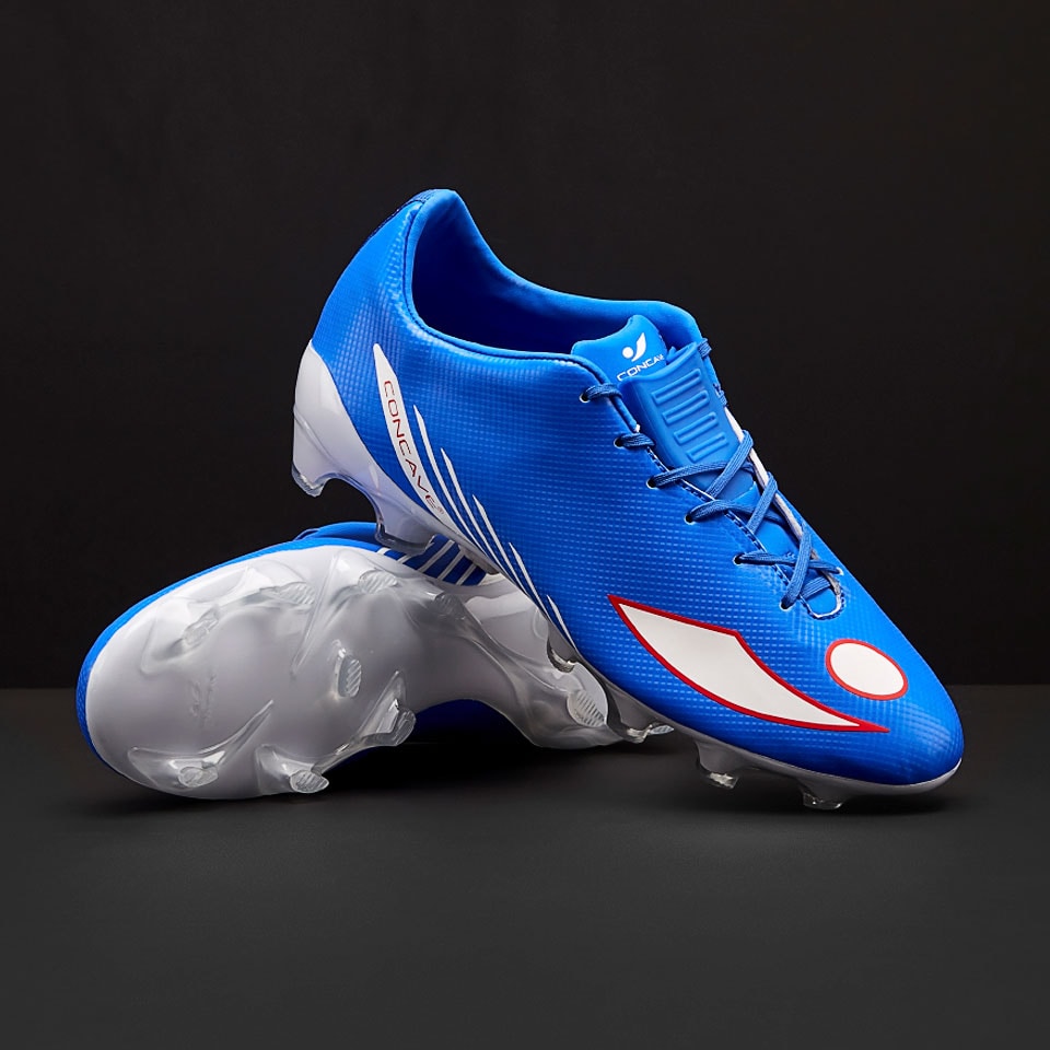 Concave Kids Volt FG Junior Boots Firm Ground KVOVSFGBLURED185
