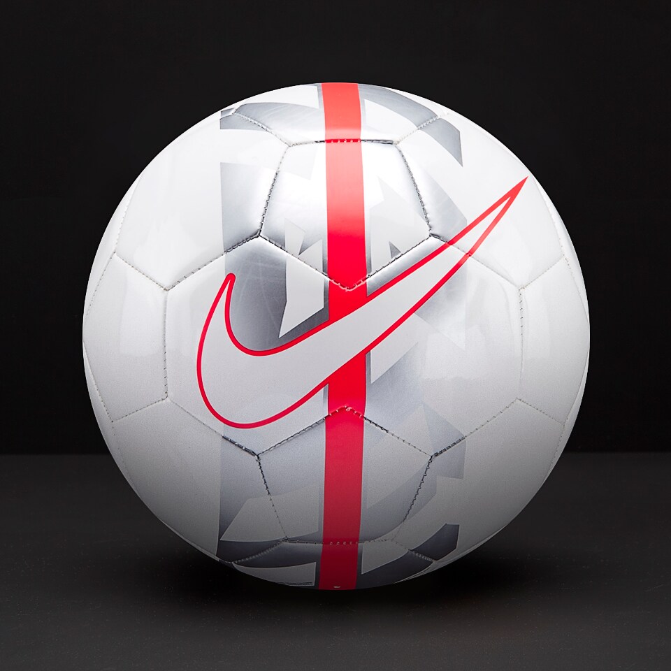 Nike React White/Silver/White Footballs Training