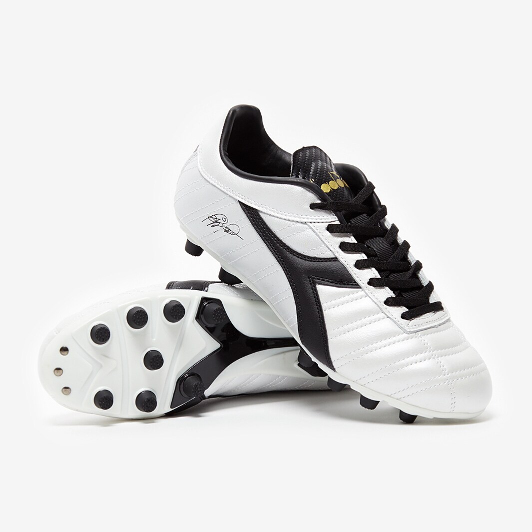 Diadora Baggio 03 Leather MD PU Mens Boots Firm Ground