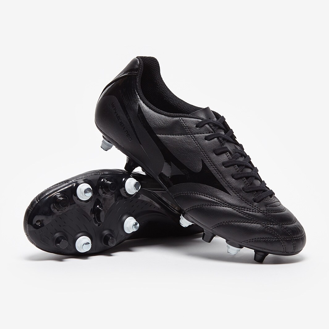 Mizuno Monarcida Neo Mix - Mens Boots - Soft Ground - Black/Black