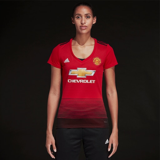 Ultieme Land van staatsburgerschap Genealogie adidas Manchester United 2018/19 Home Womens Jersey - Womens Replica -  Shirts - Red 