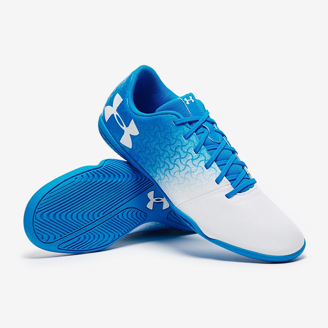 Under Armour Select IN Mens Soccer Cleats Indoor Blue