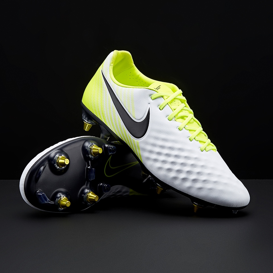 editorial compacto cliente Botas de fútbol - Nike Magista Opus ll SG Pro AC - Blanco/Negro/Volt/Gris  Lobo - 889254-108 | Pro:Direct Soccer
