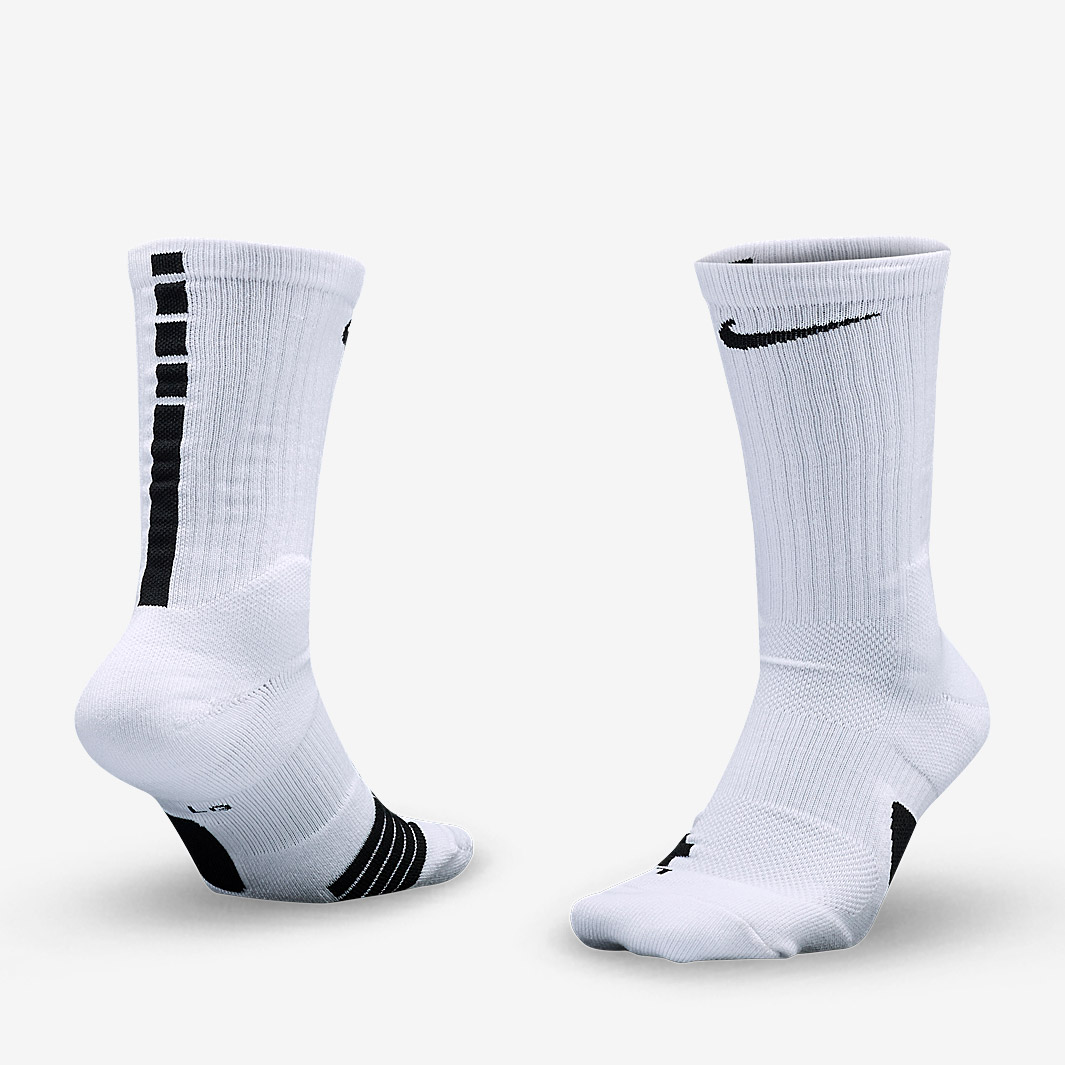 Mens Clothing - Nike Elite Crew - White - Socks - Performance | Pro ...