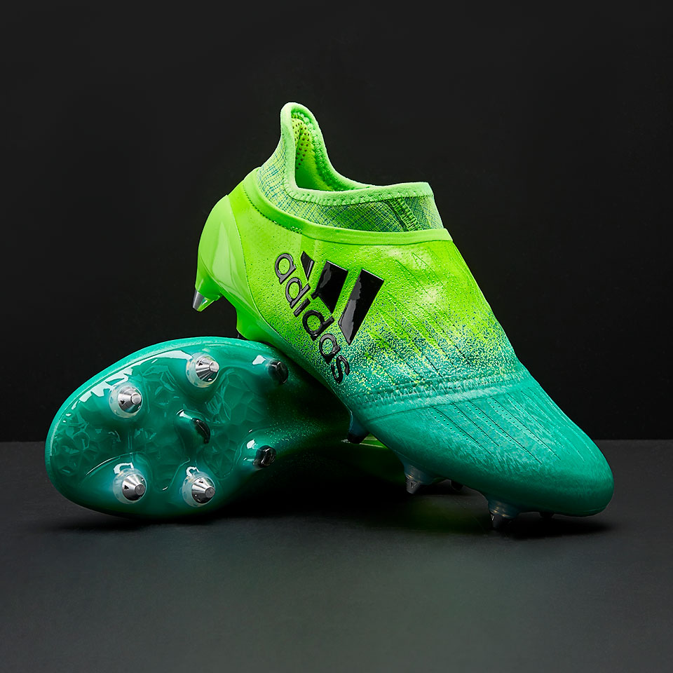 Edredón Sabueso cavar Botas de fútbol - adidas X 16+ Purechaos SG - Verde/Negro/Verde - BB1079 |  Pro:Direct Soccer