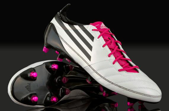 Adidas f50 shop white and pink