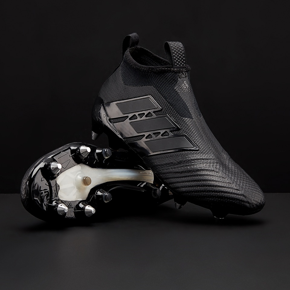 Mens Boots - ADIDAS ACE 17+ PURECONTROL SG - Black | Pro:Direct Soccer