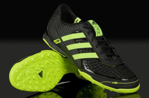 Soccer Shoes - adidas - Indoor - Soccer Cleats - Black/Electricity