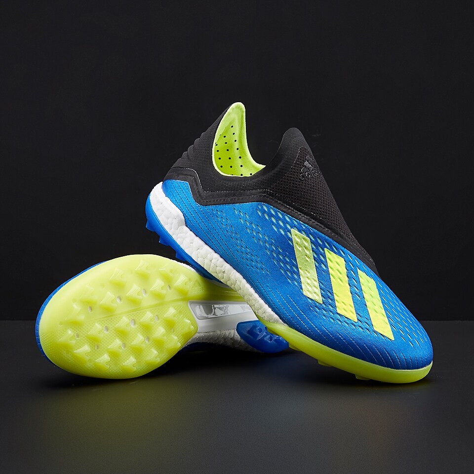 adidas X Tango 18+ TF - Football Blue/Solar Yellow/Core Black