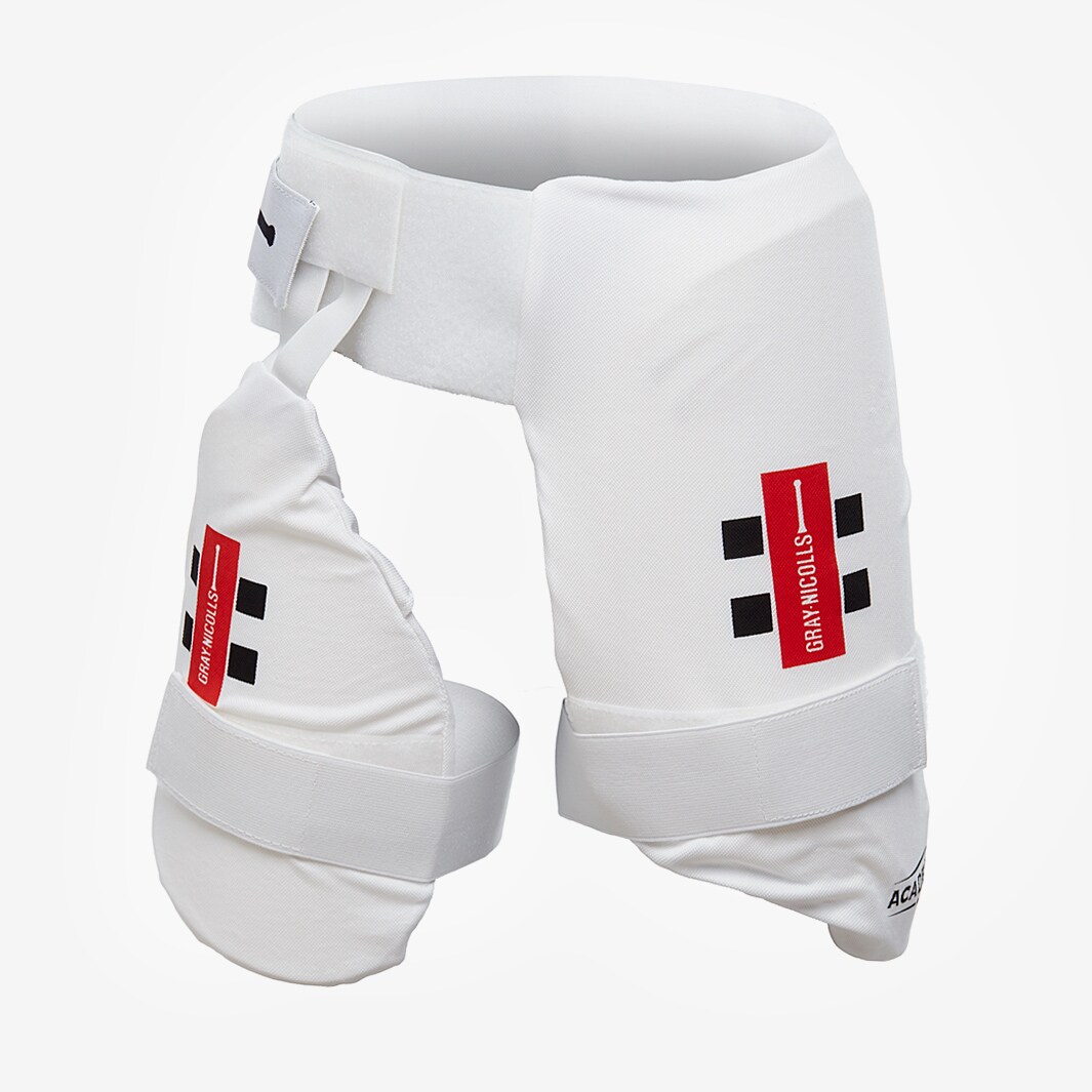 Protection Gray Nicolls All In One Academy Thigh Pad Rh White