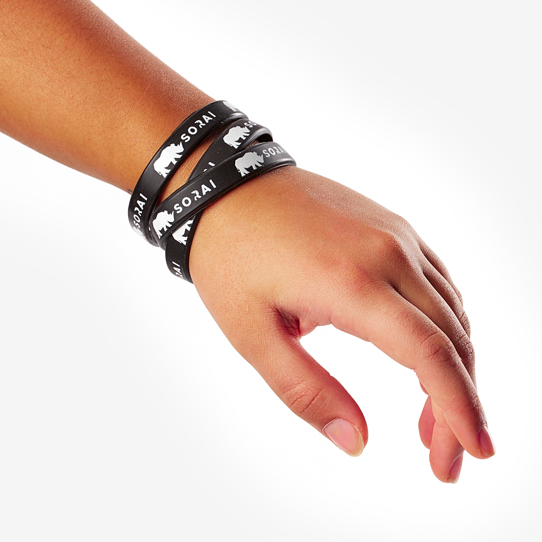 Accessories SORAI Wrist Band Black Wristbands