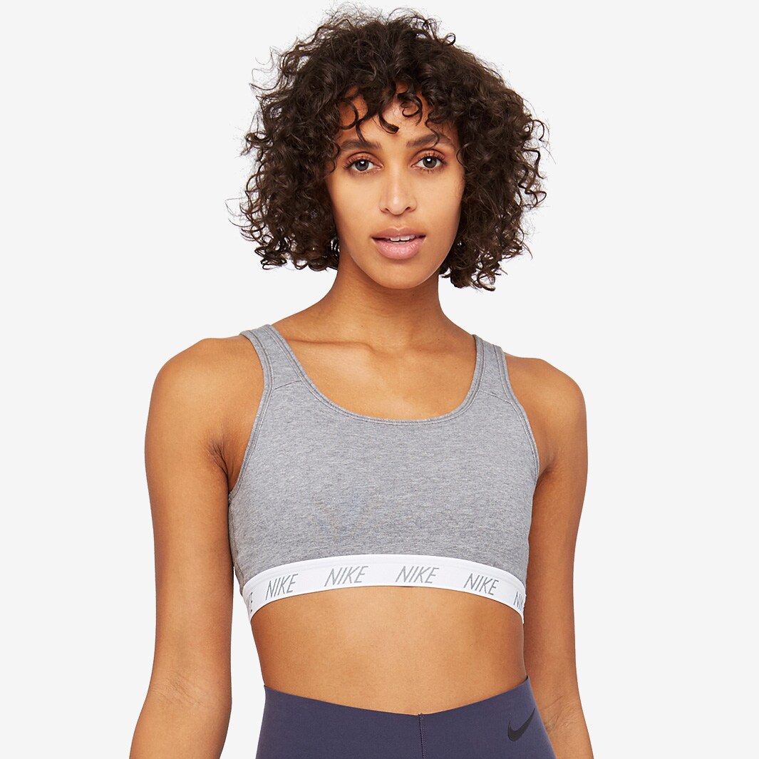 Nike Classic Soft Bra-Carbon Heather