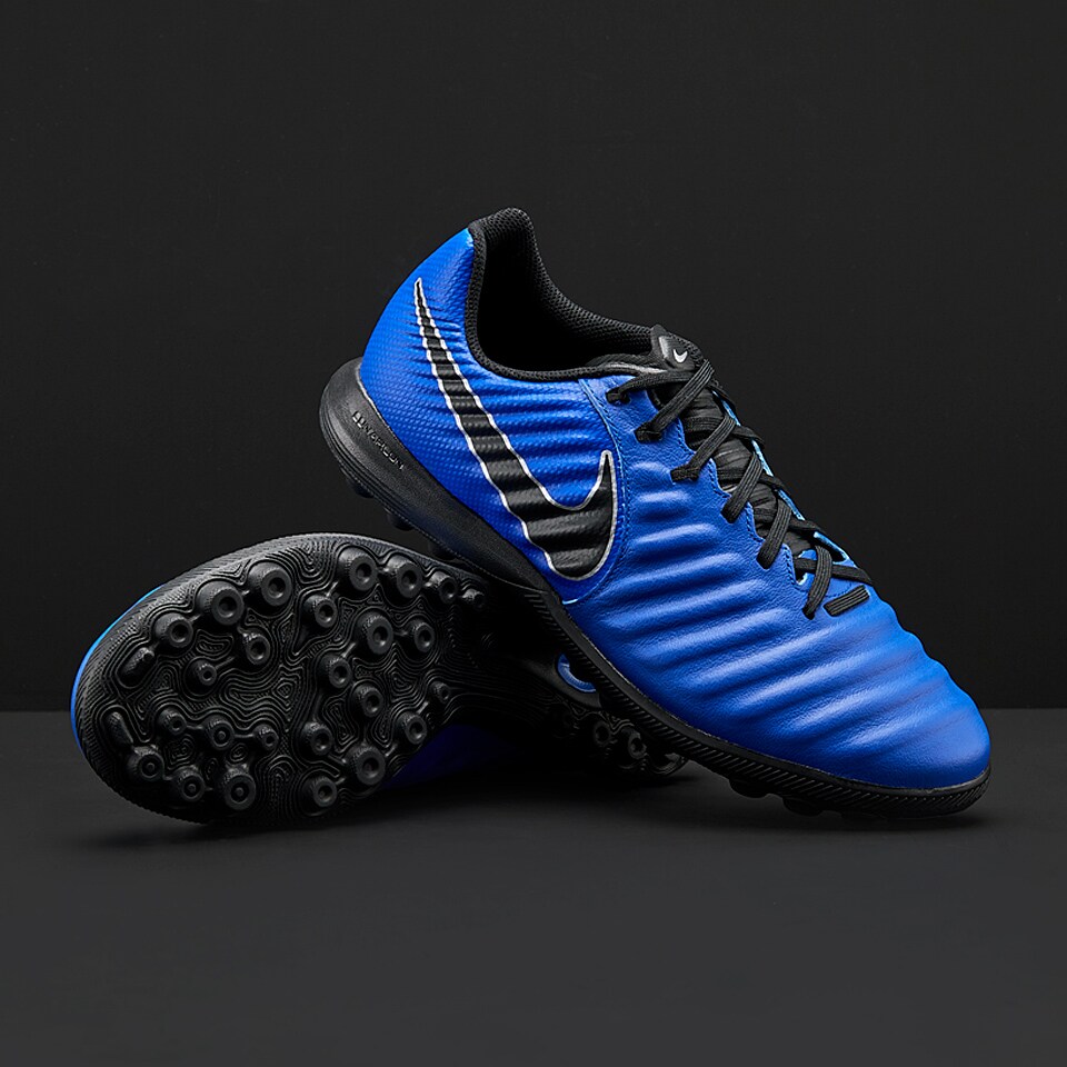 Botas de fútbol Nike Tiempo Legend VII Pro - Azul/Negro/Plateado | Pro:Direct Soccer