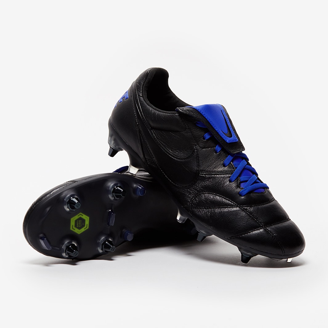 Identidad Saludo Posada Botas de fútbol - Nike Premier II SG-PRO AC - Negro/Azul | Pro:Direct Soccer