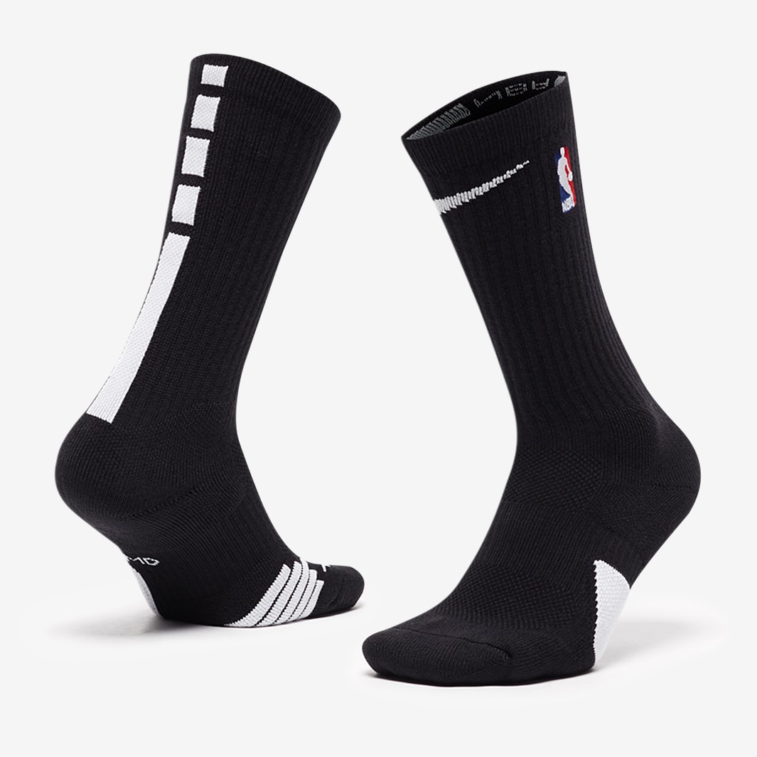 Mens Clothing - Nike NBA Elite Crew Sock - Black - Socks | Pro:Direct ...