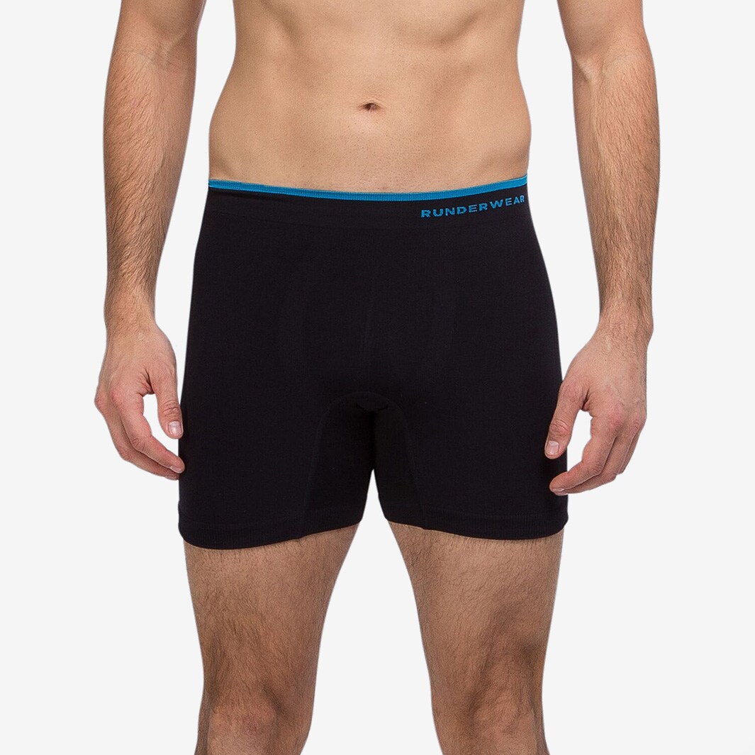 Runderwear Mens Boxer Black RB0103