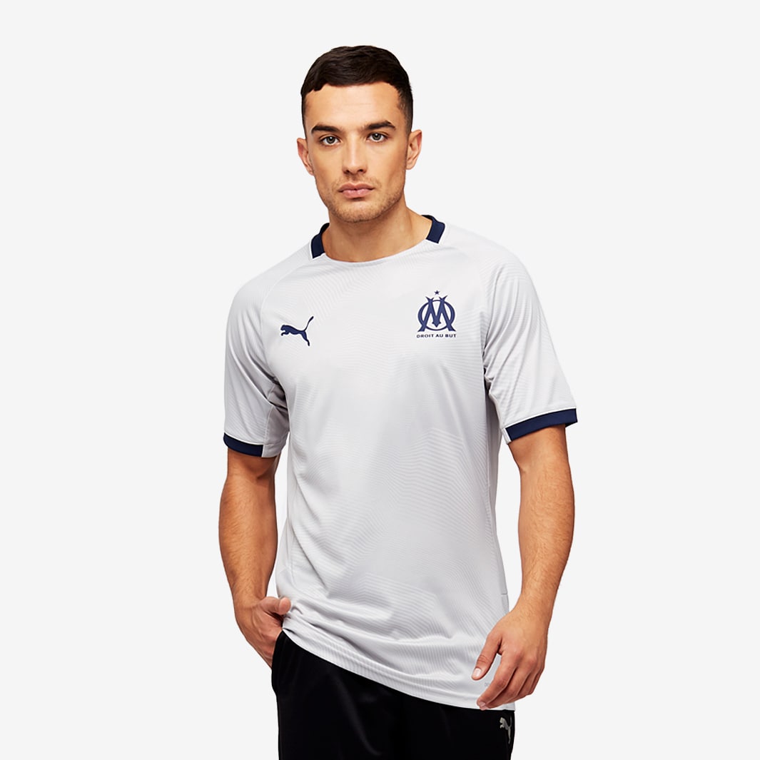 Puma Olympique Marseille 2018/2019 Graphic Jersey - High Rise/Peacoat ...