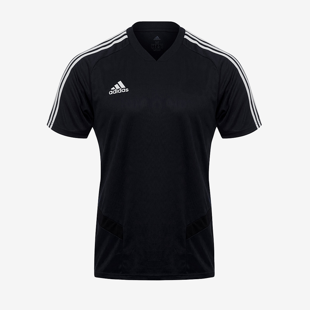 Ropa y equipaciones equipos de fútbol Camiseta adidas Tiro 19 entrenamiento - Negro/Blanco | Pro:Direct Soccer