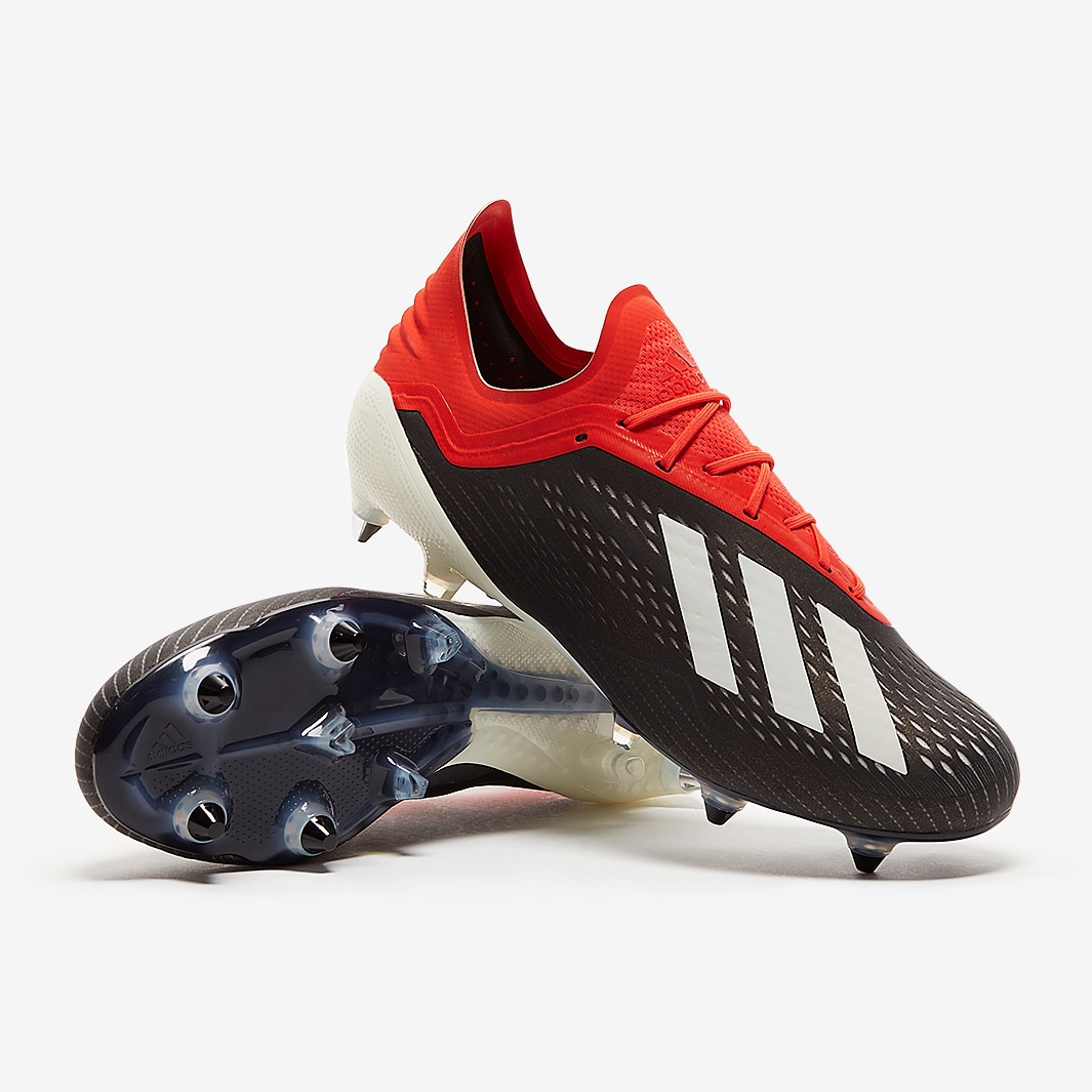 adidas X 18.1 SG - Core Black/White/Active Red - Soft Ground Boots | Pro:Direct