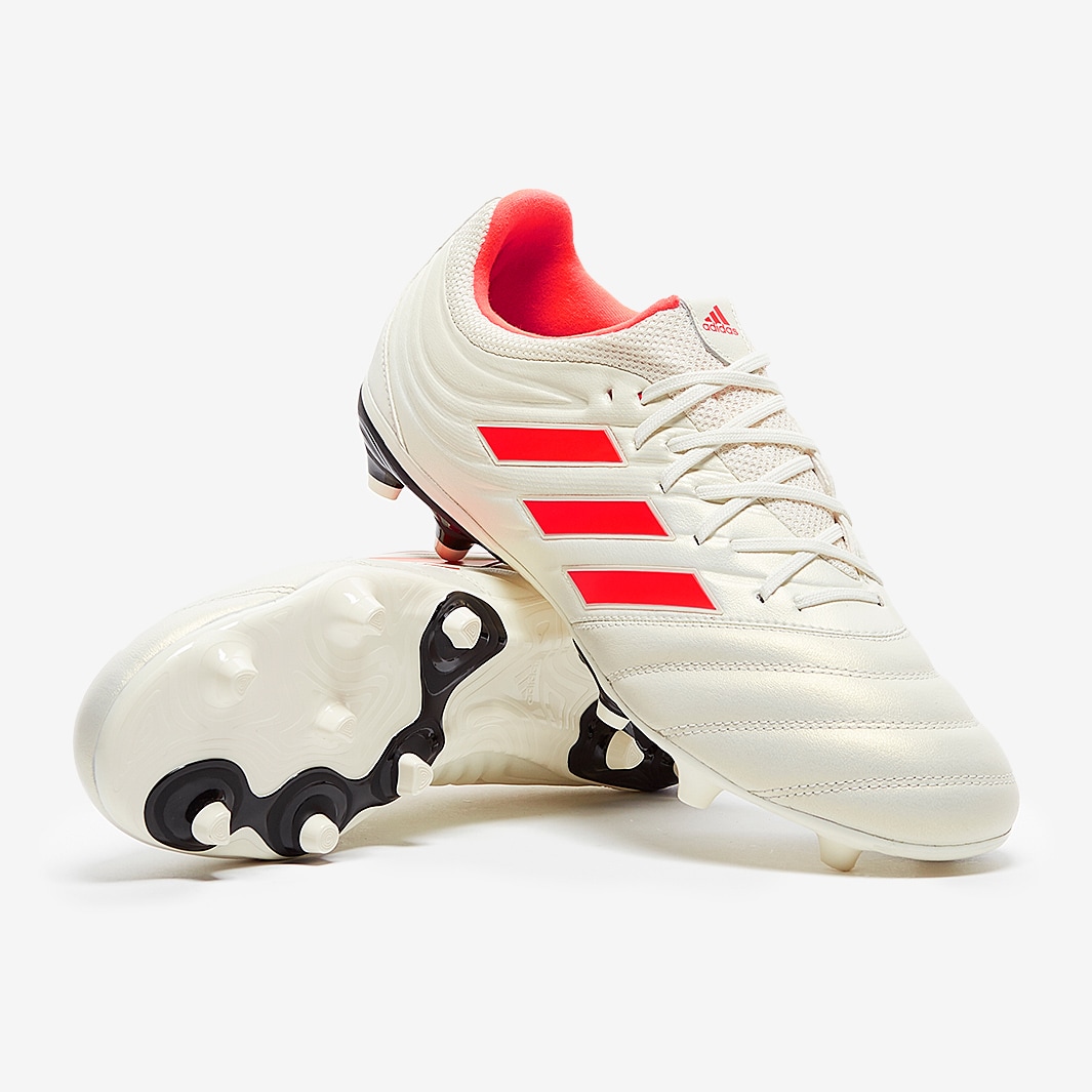 Botas de fútbol - adidas Copa 19.3 Blanco/Rojo Pro:Direct Soccer