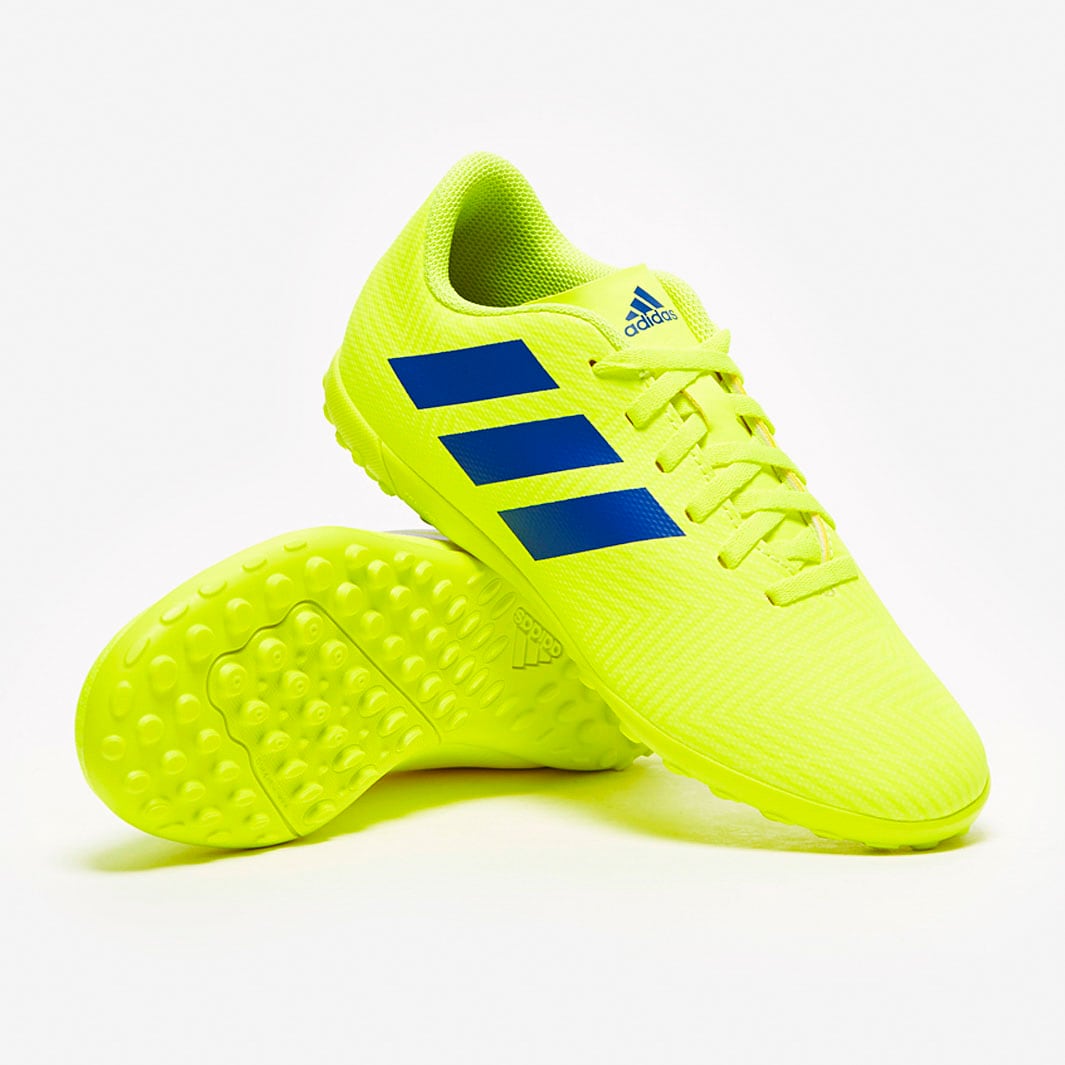 Cumplimiento a Restricción exégesis Botas de fútbol - adidas Nemeziz 18.4 TF para niños - Amarillo  Solar/Azul/Rojo Cereza | Pro:Direct Soccer