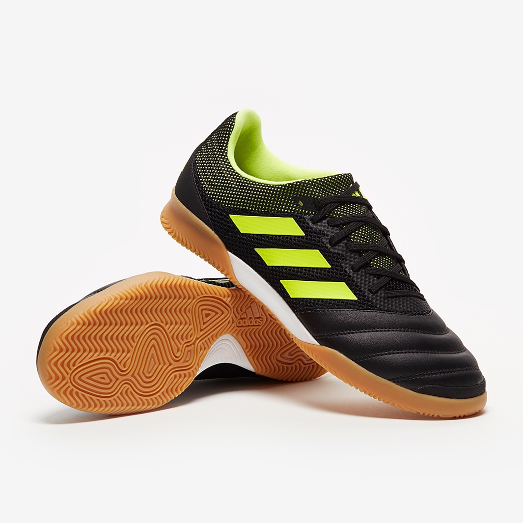 Warrior Supposed to Compliment adidas Copa 19.3 IN Sala - Core Black/Solar Yellow/Gum - Indoor - Mens  Soccer Cleats 
