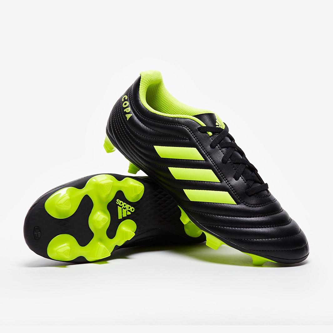 Amplia gama Directamente Hambre Botas de fútbol - adidas Copa 19.4 FG - Negro/Plata Metalizado/Amarillo  Solar | Pro:Direct Soccer