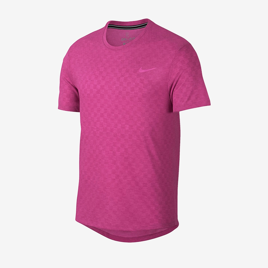 Nike Court Challenger Top Active Fuchsia Mens Clothing Pro Direct Tennis