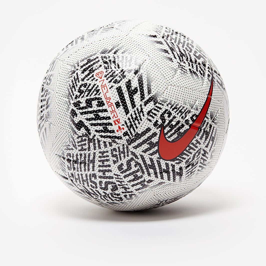 armario Vaciar la basura atleta Neymar Jr Nike Strike - Footballs - Training - White/Black/Challenge Red 