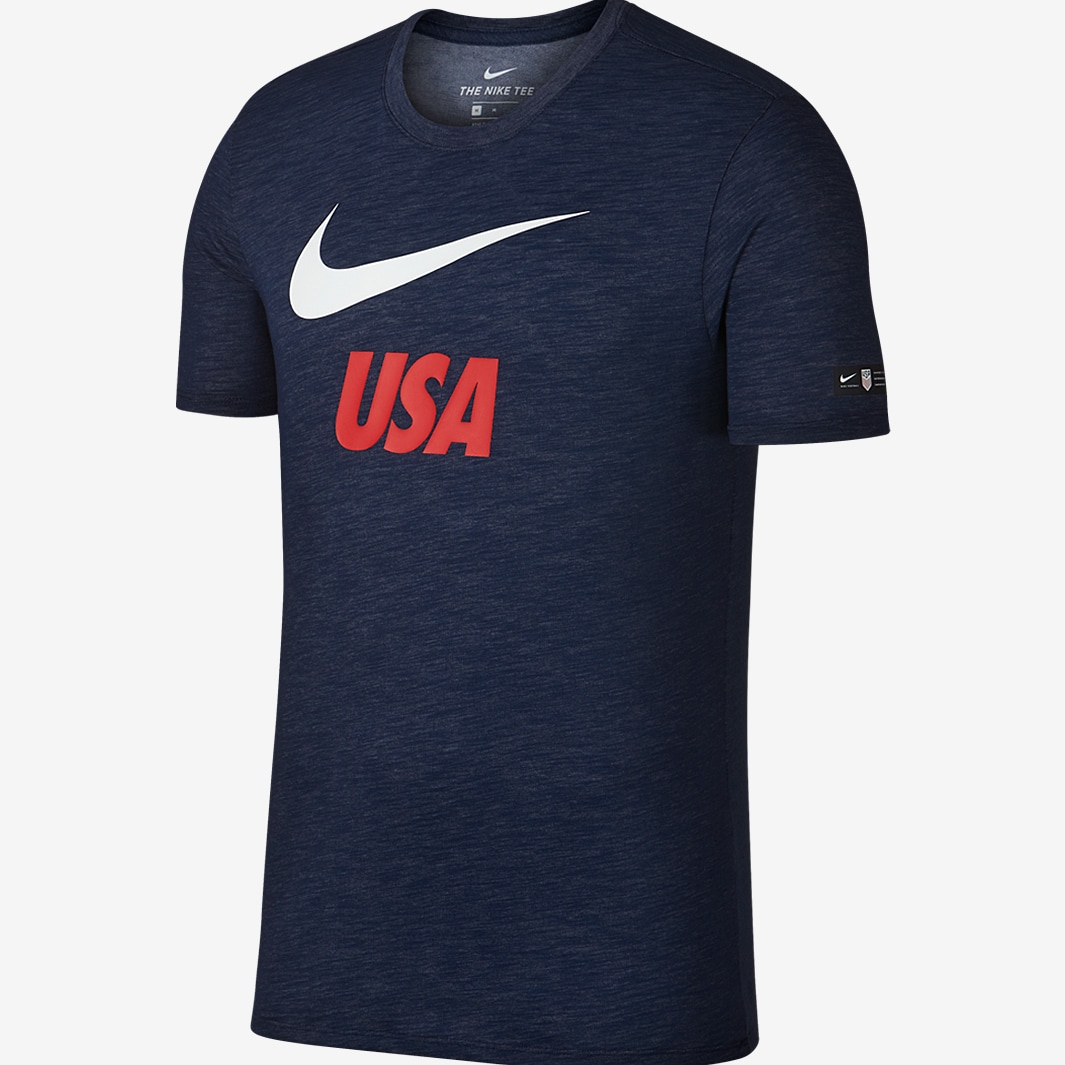 Nike USA Dry Tee - Midnight Navy - T-Jerseys - Mens Replica