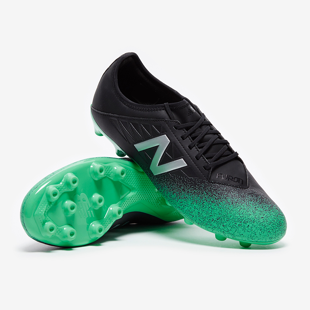 New Balance Furon V5 Dispatch AG - Black/Green - Artificial Grass ...