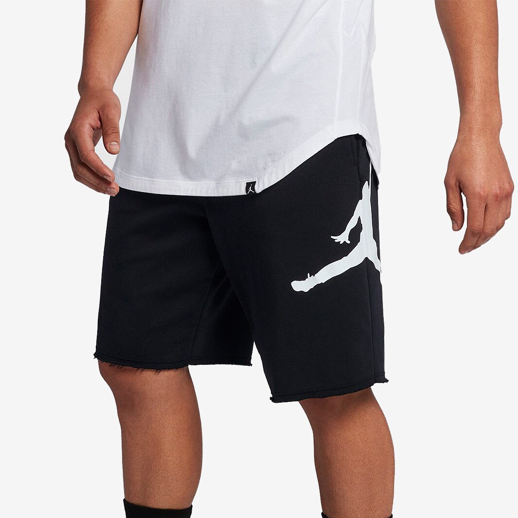 Mens Clothing Jordan Jumpman Fleece Short Black Shorts